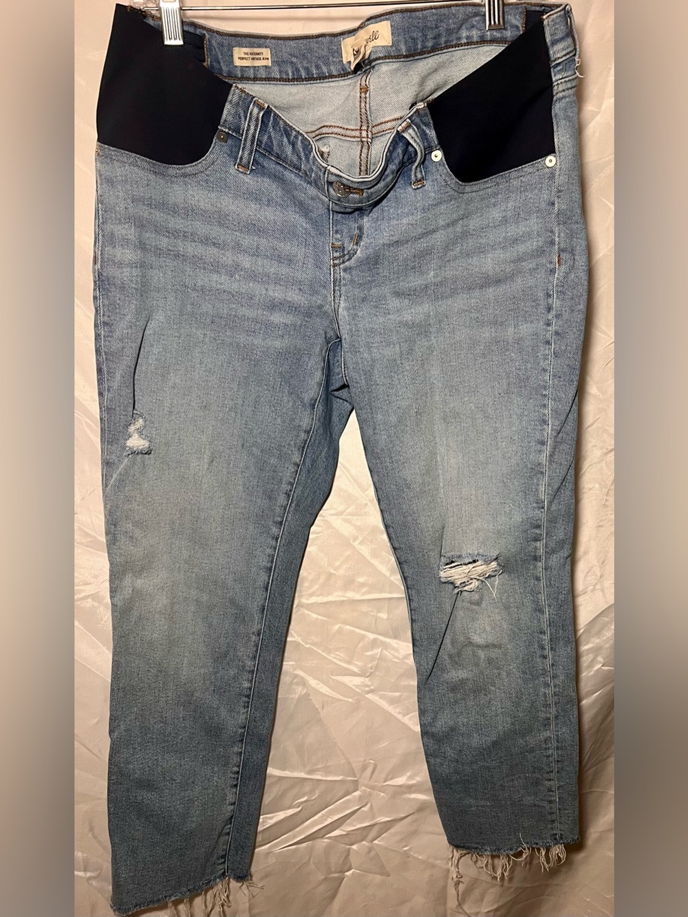 Madewell The Maternity Perfect Vintage Jean Light Blue Size 29